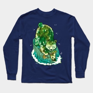 Forest Spirit Bear Long Sleeve T-Shirt